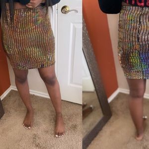 LIT OFF THE WALL SKIRT